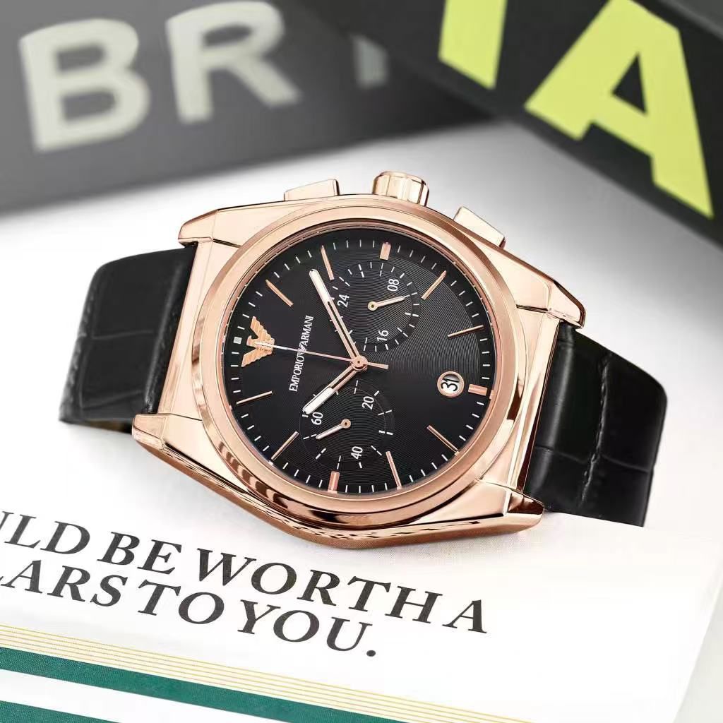 Emporio armani men’s watches all crono working